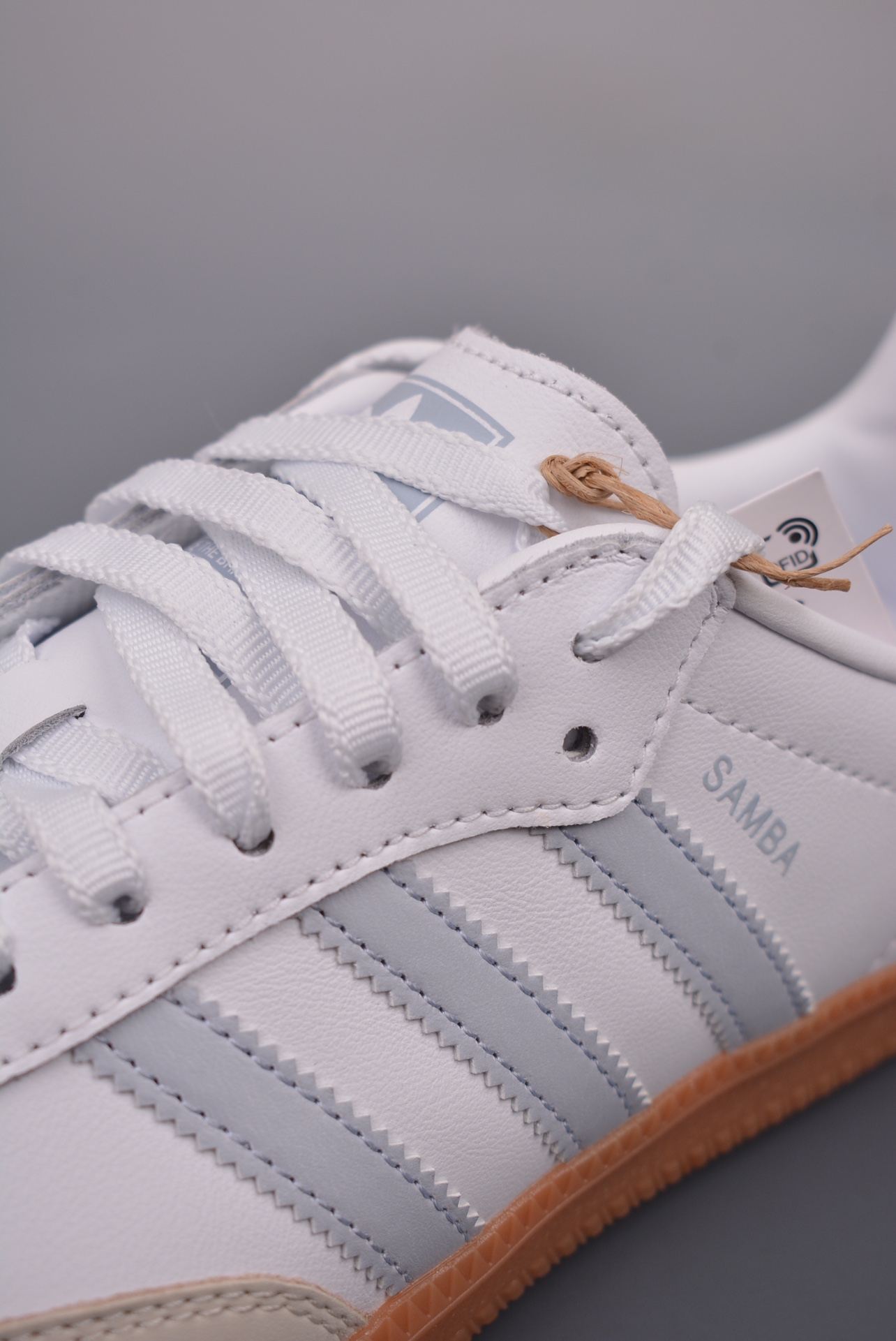 Adidas Originals Samba O Grey White Light Blue IE0877