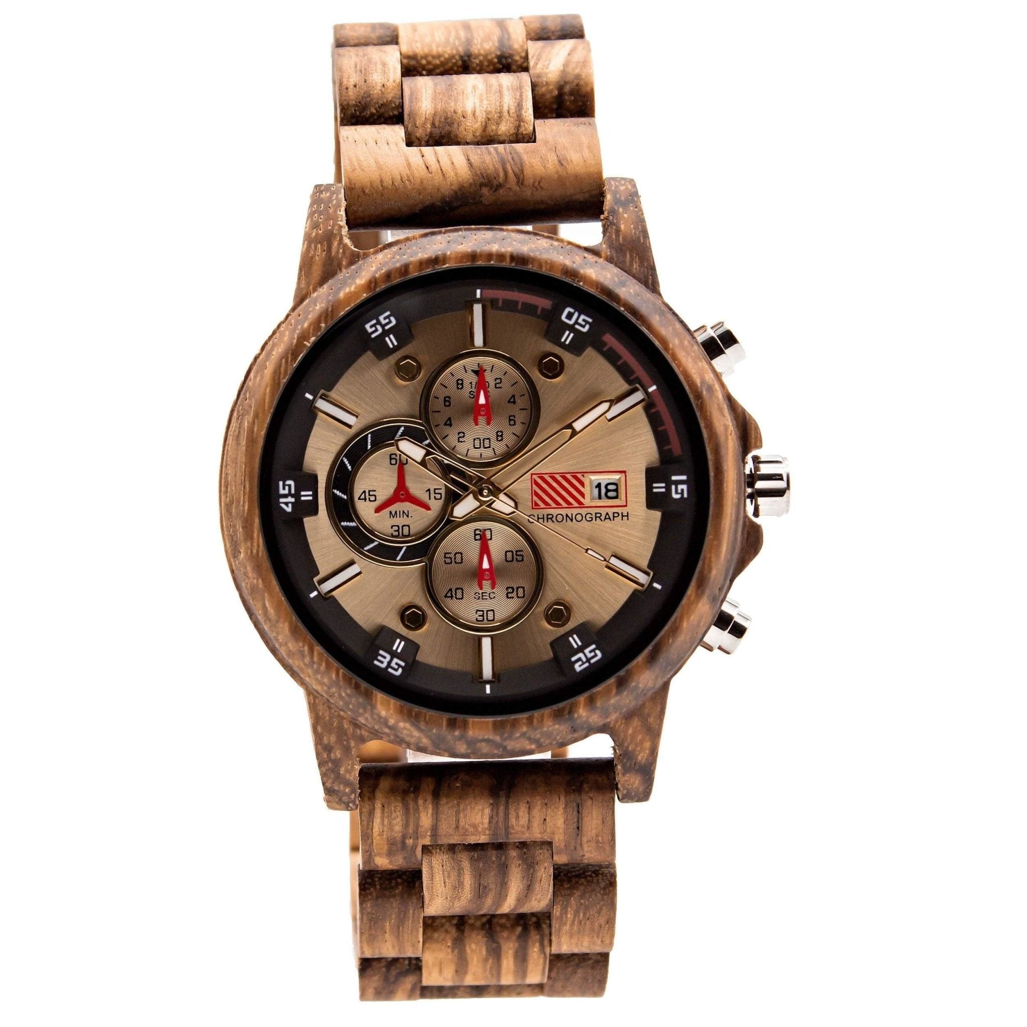 Wooden Watch Zebra | Multa