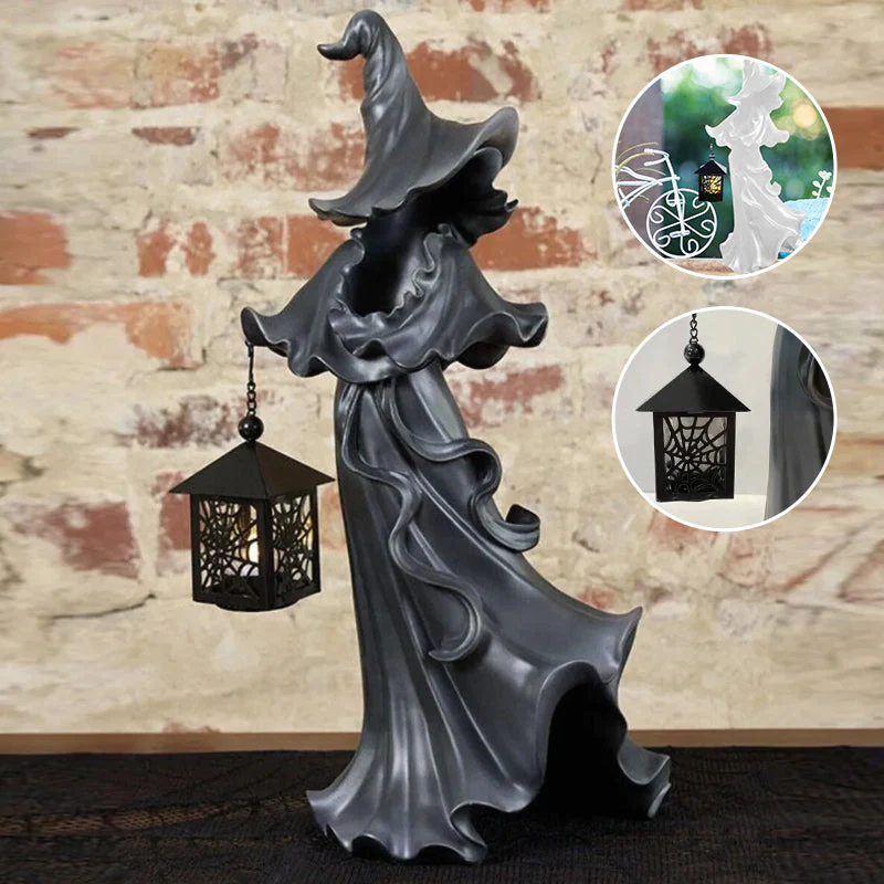 🔥Last Day Promotion-50% OFF🔥Witch With Lantern Decoration