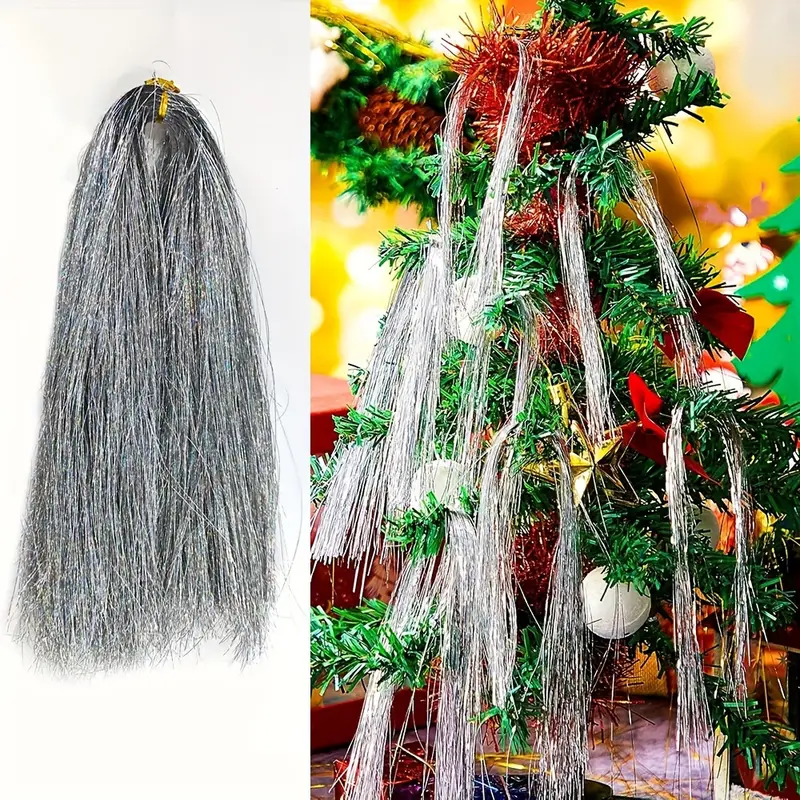On Sale🔥5000pcs/Pack Tinsel Icicles Tree Christmas Decorations