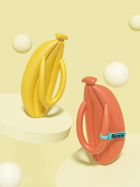 BANANA SHAPE ANTISKID FLIP-FLOPS