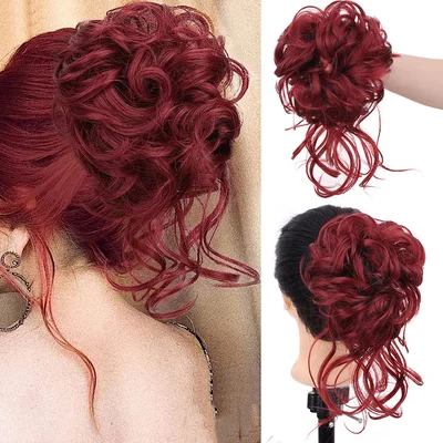 🔥🔥Buy 1 Get 1 Free💖 - Curly Bun Hair Claw Clips