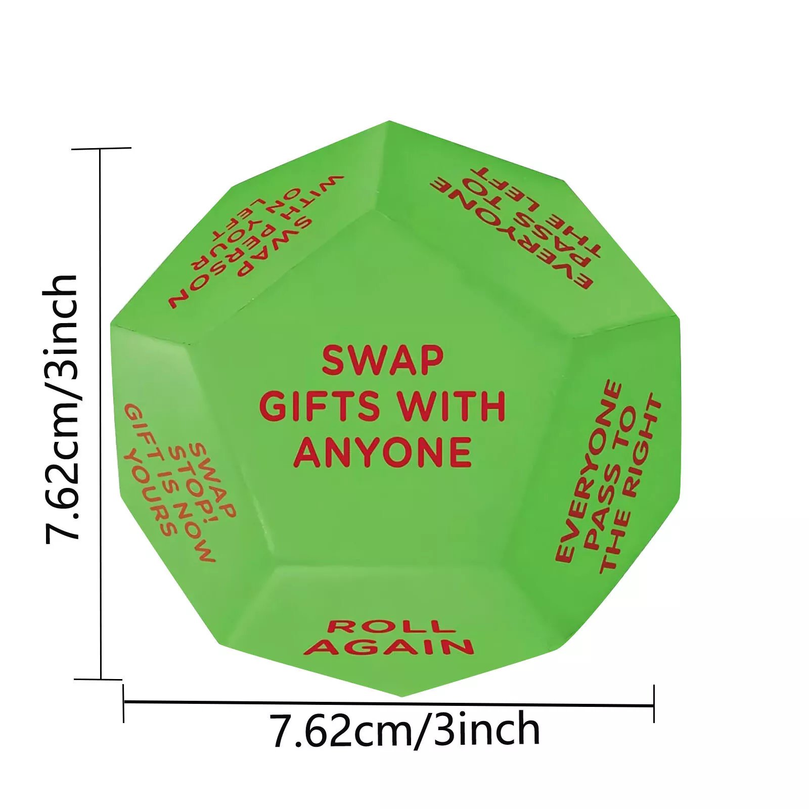 🎲 Santa Swap Gift Exchange Dice 🎁