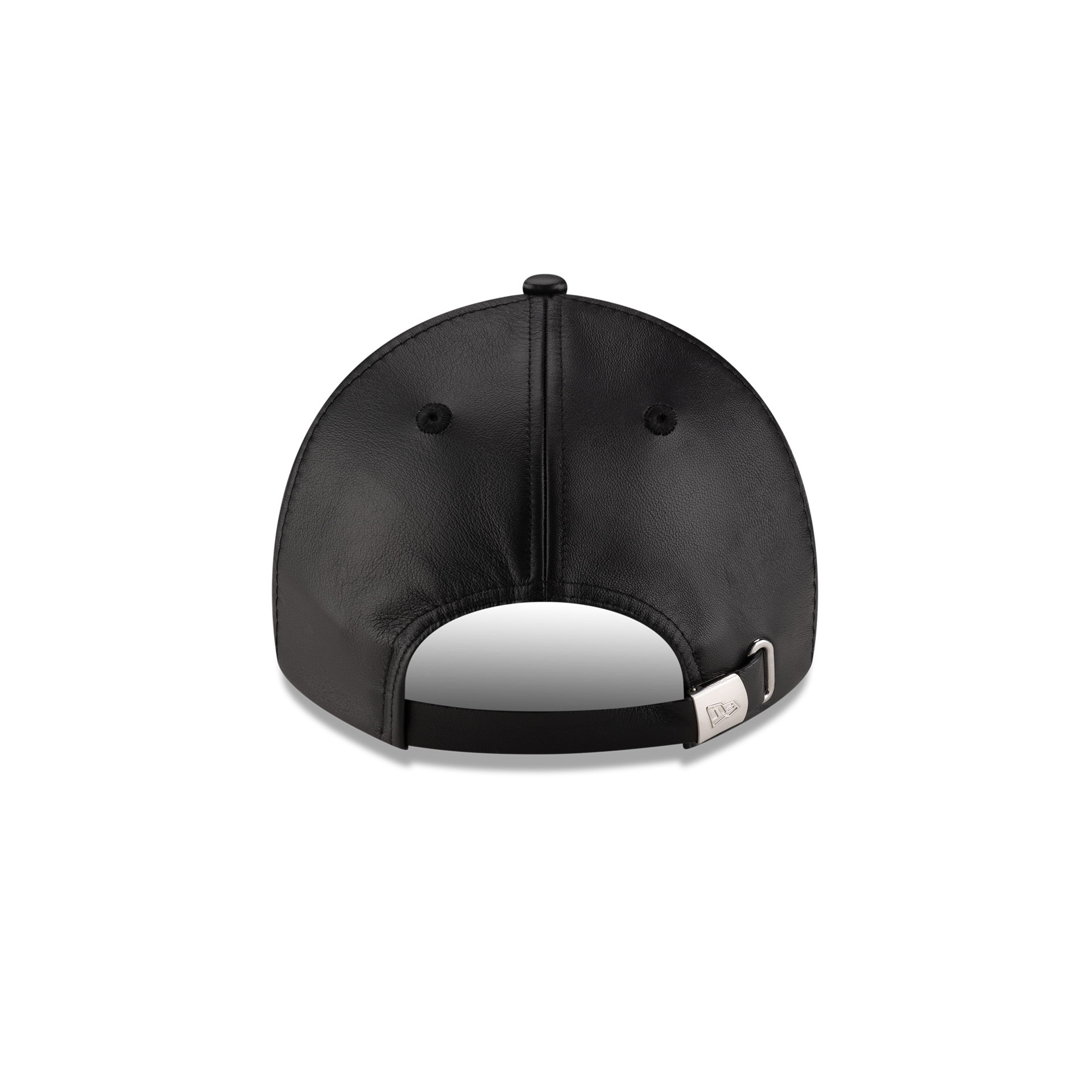 New Era Branded Unstructured Leather 9FORTY Adjustable Hat