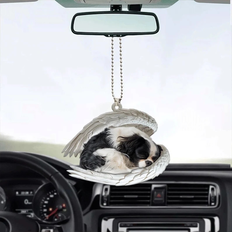 Dog Sleeping Angel Ornament | Dog Lovers Gift