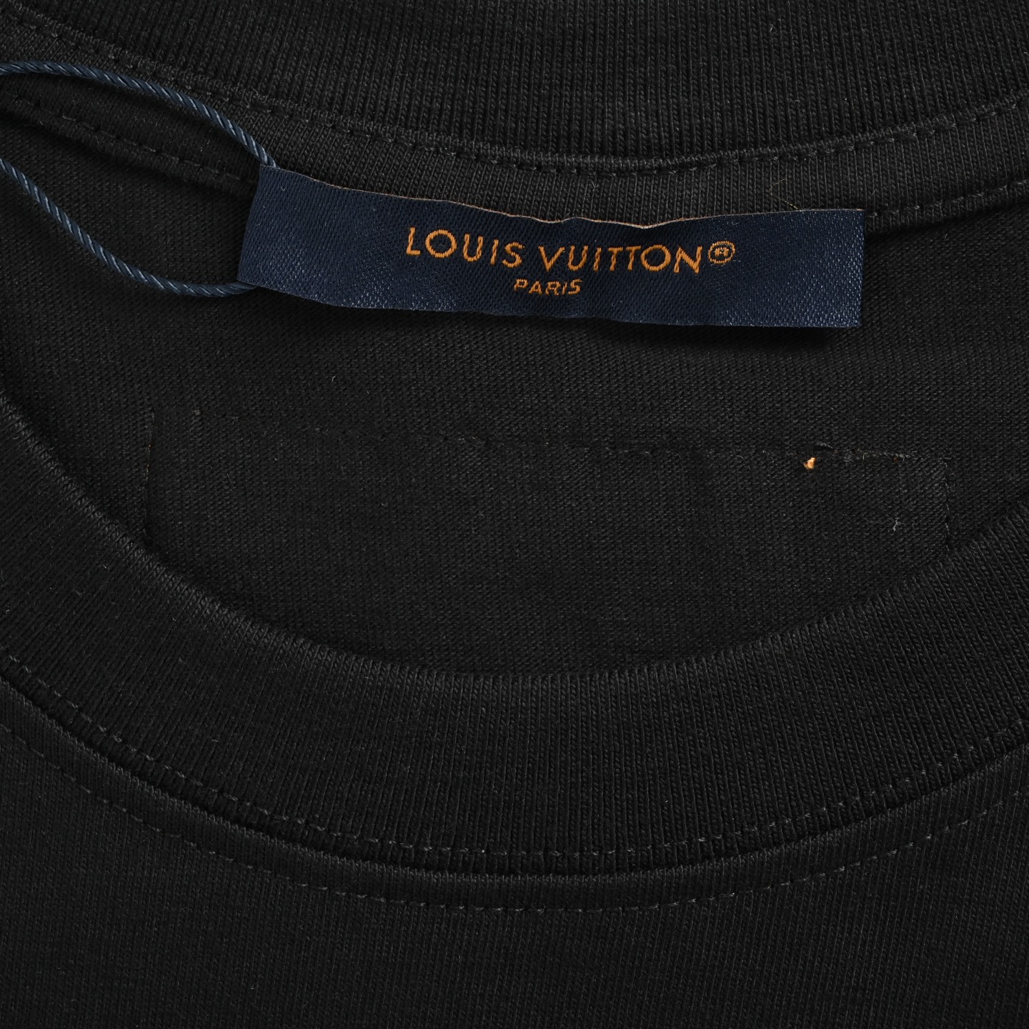 Louis Vuitton 25ss short sleeve with four-leaf clover lettering print on the back