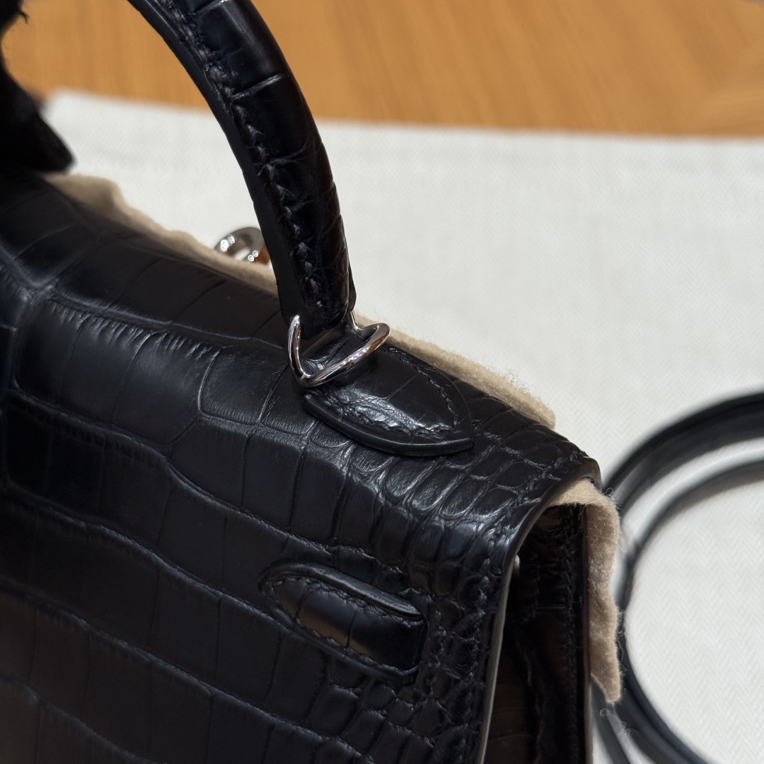 Hermès Kelly Mini 2 89noir Handbag (Handmade to order)