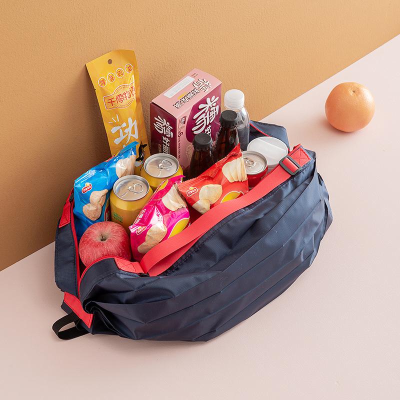 (🔥Last Day Promotion-SAVE 50% OFF) --Foldable Travel Portable Shopping Bag(Random Color Giveaway)-BUY 3 GET 2 FREE & FREE SHIPPING