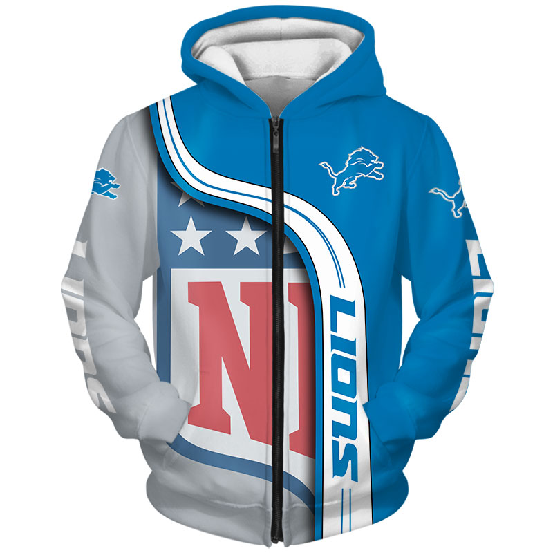 DETROIT LIONS 3D HOODIE  DDLL001