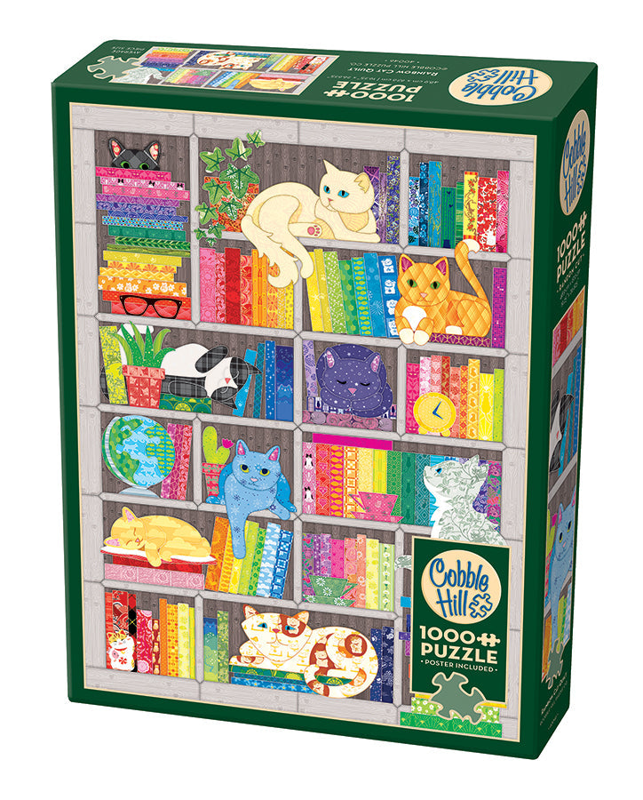 Rainbow Cat Quilt | 1000 Piece
