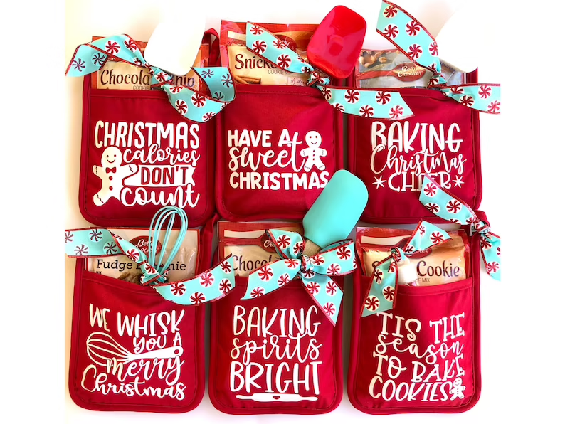 Christmas pot holder baking kit