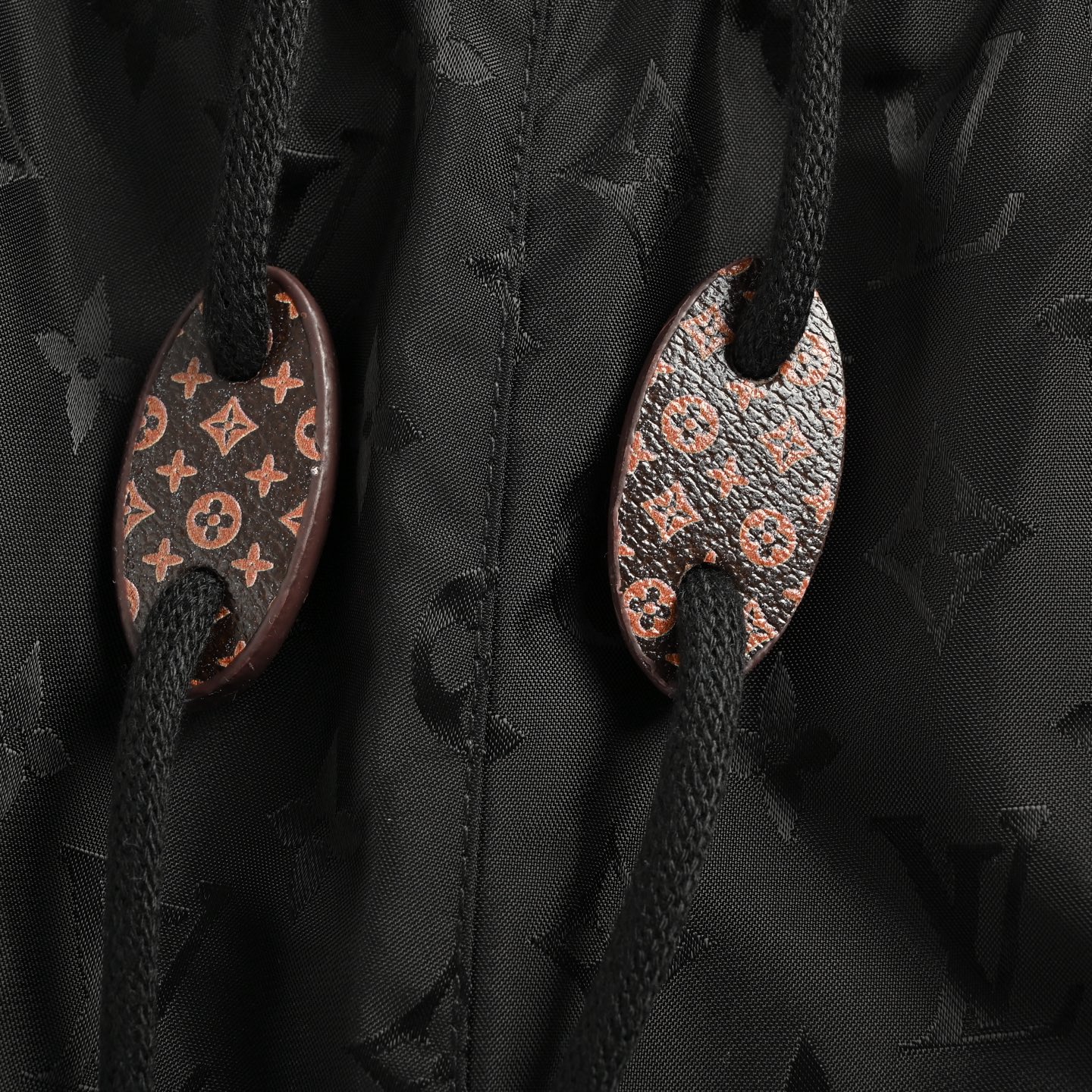 Louis Vuitton all over print monogram zip up shorts