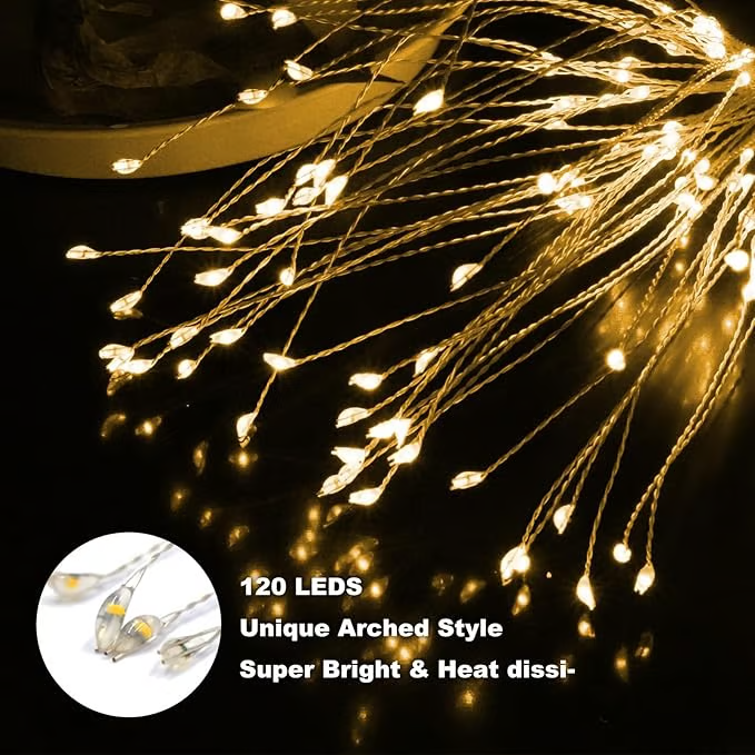❤️Last Day 49% OFF - 3PCS/SET Solar Powered Garden Fairy Lights