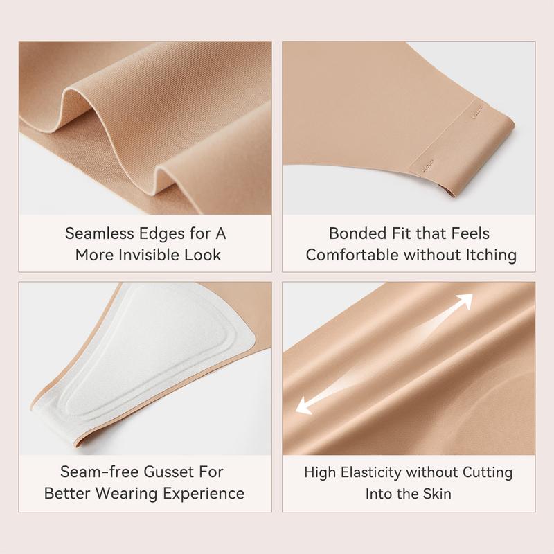 🔥Super Sale - 49% OFF🔥Camel Toe Cover Thongs for Women – Seamless G-String with Built-In Pad, Comfortable & Invisible Fit