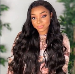 New frontal lace wig body wave