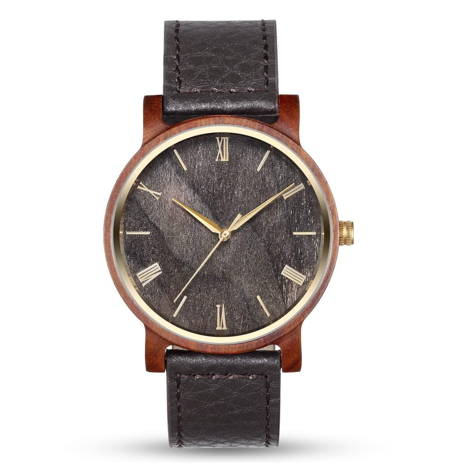 Wooden Watches Red Arce