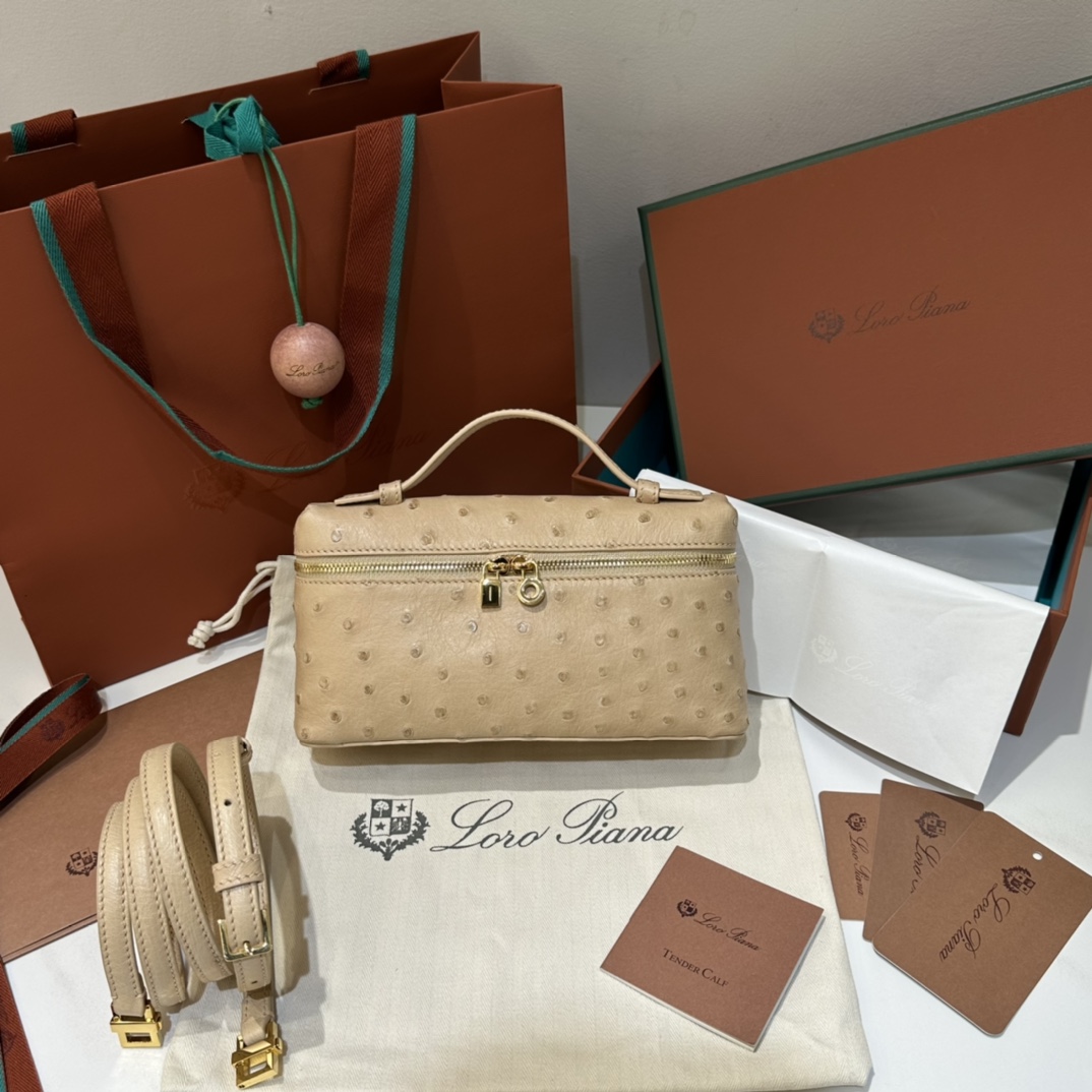 Loro Piana Extra pocket L19 series handbag crossbody bag