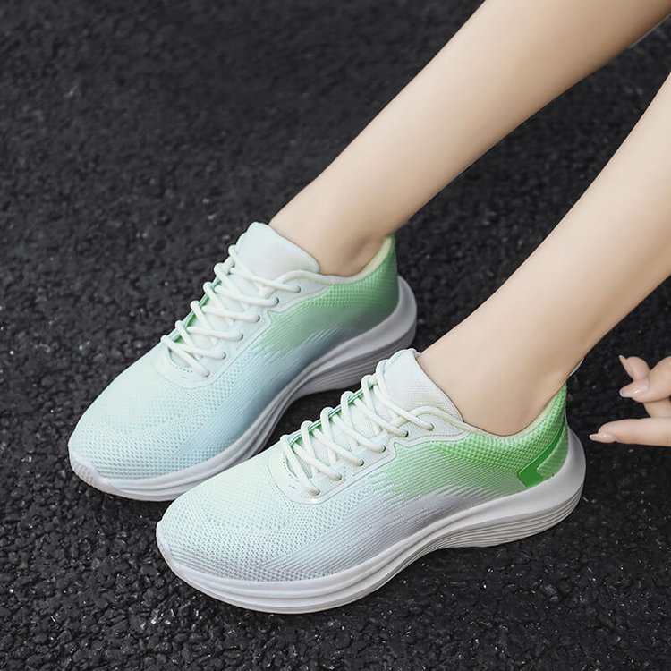 Women's Flying Woven Fashion Casual Sneakers