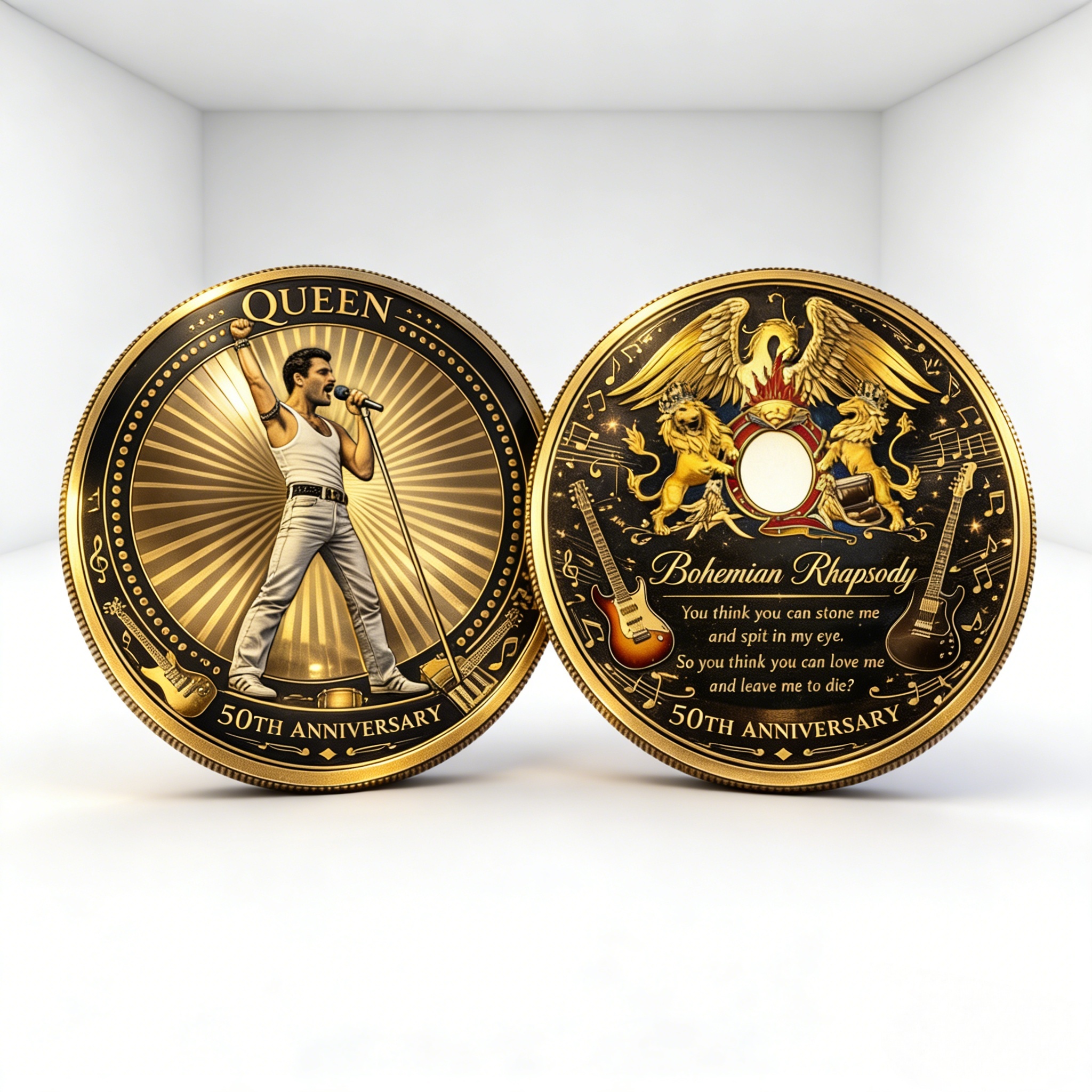 Queen ·Bohemian Rhapsody 50th Anniversary Commemorative Coin