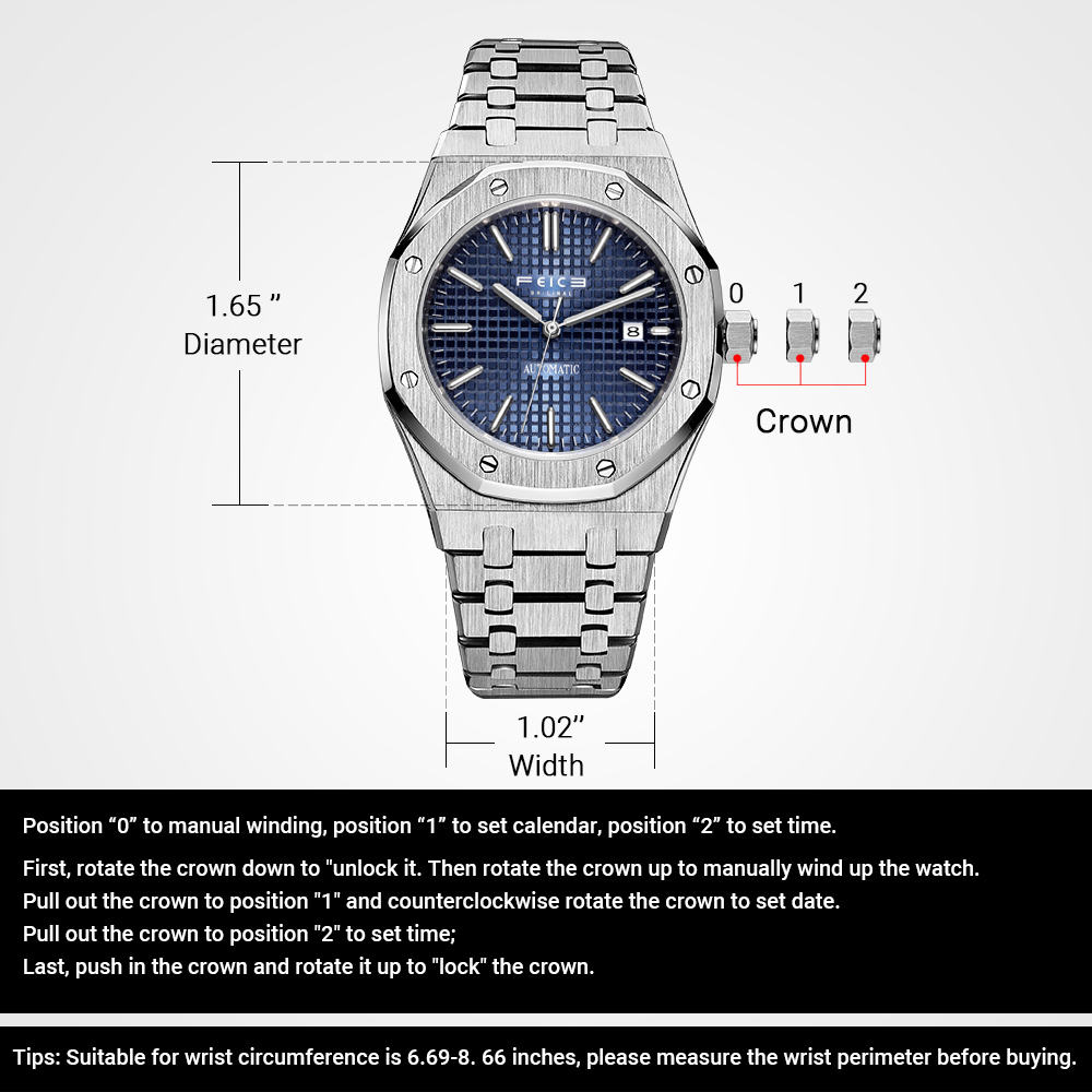 FM019 Men's Automatic Watch