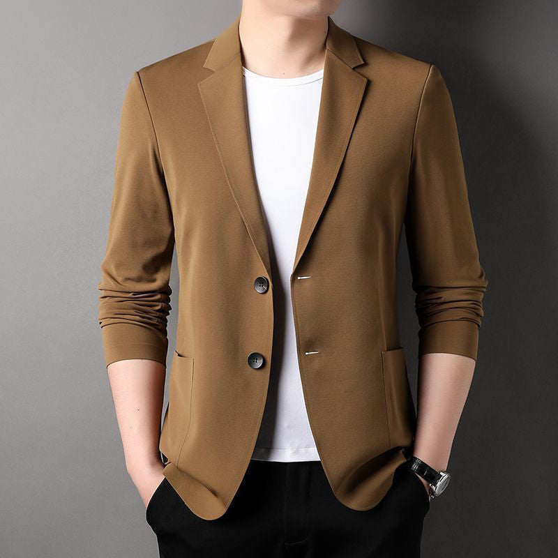 Men's Ice Silk Lightweight Suit Jacket