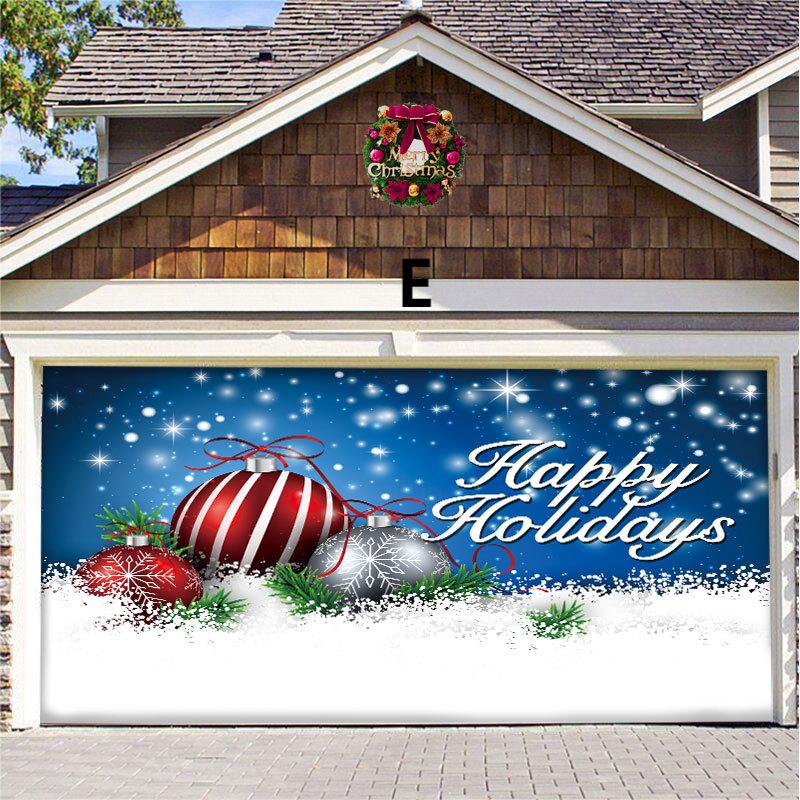 Hot Sale-2023 New Christmas Garage Door Decoration