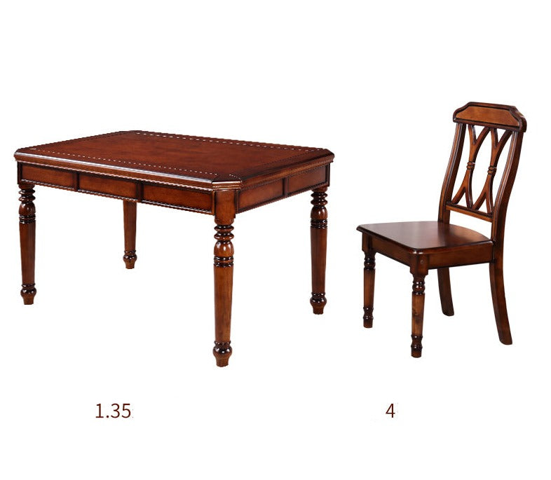 Blakely BOSTON HILTON American Italy Style Dining Table Set ( 4 to 6 Seater )