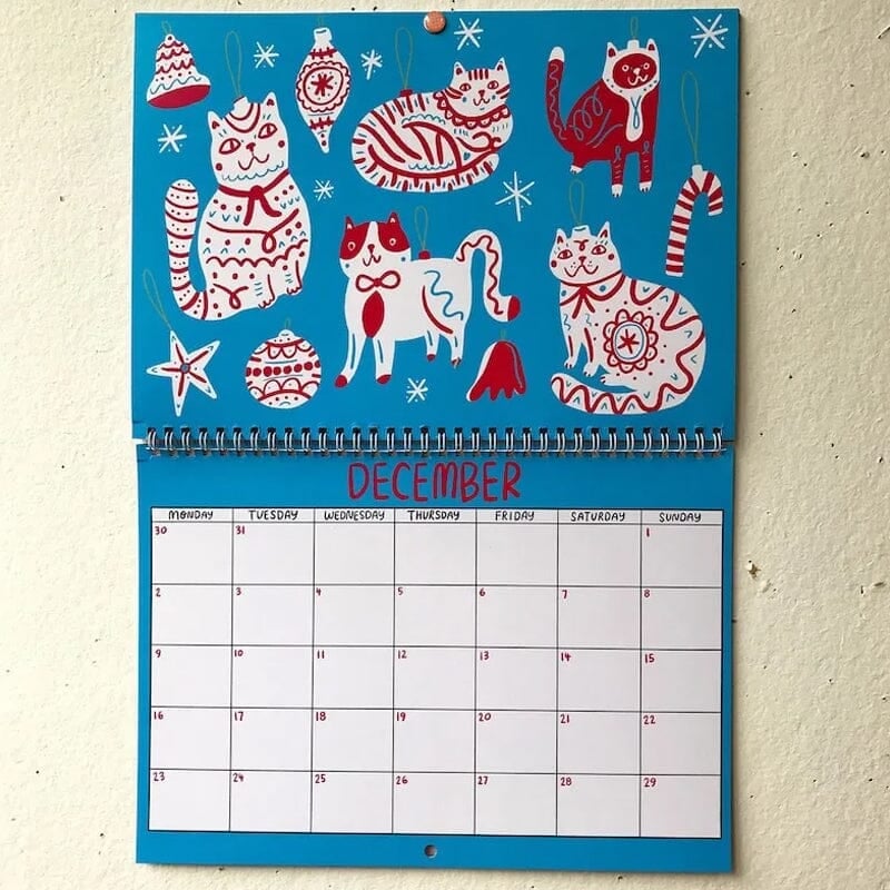 🔥49% OFF - 2024 Kitty Calendar😻