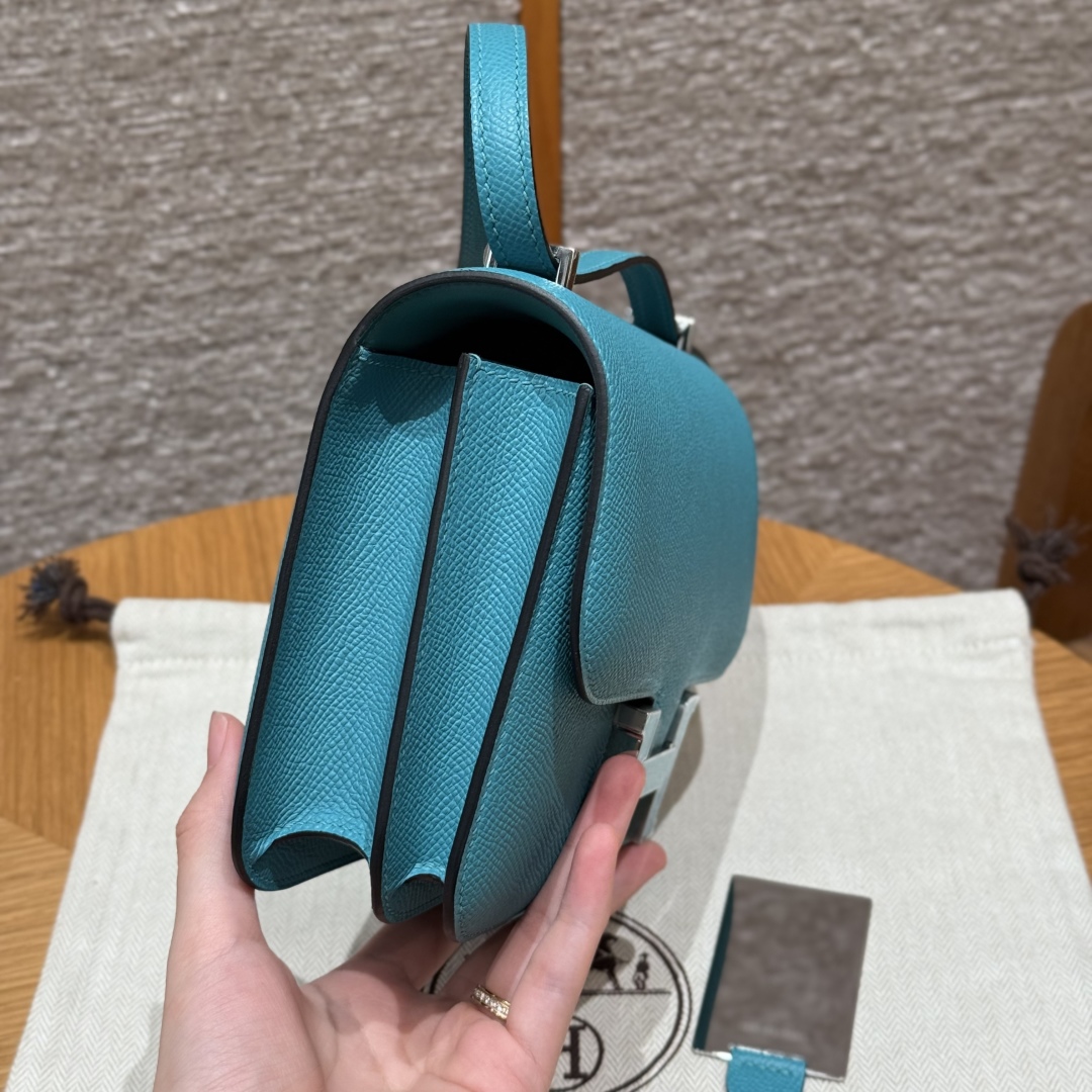 Hermès Constance 7FBlue paon handbag (handmade to order)