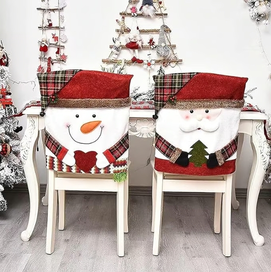 🎄Cute Christmas Chair Covers
