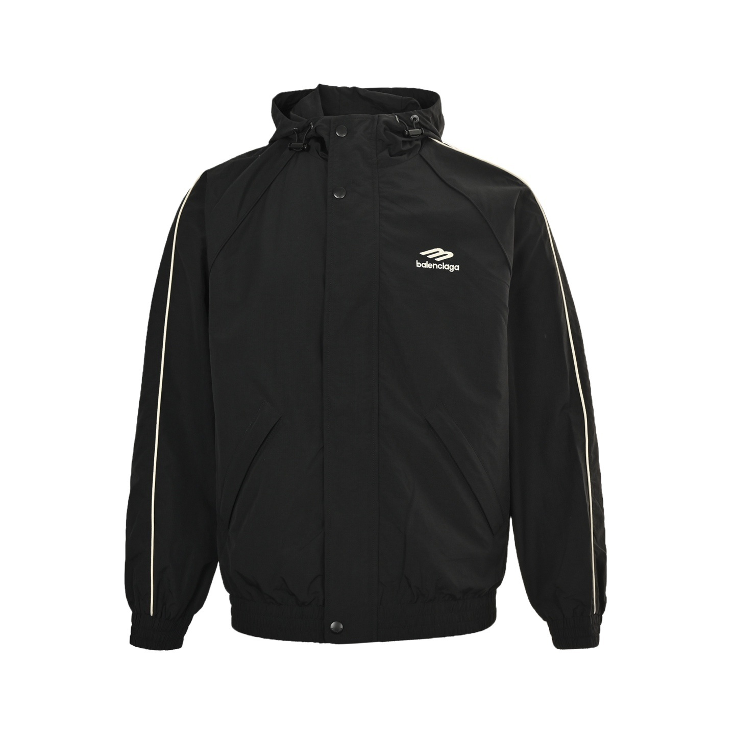 Balenciaga 25Fw 3M embroidered hooded jacket