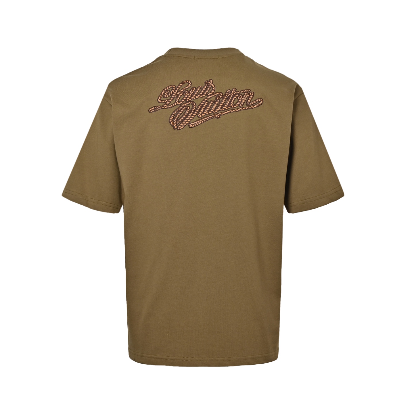 Louis Vuitton 24ss hemp rope knot embroidered short sleeves