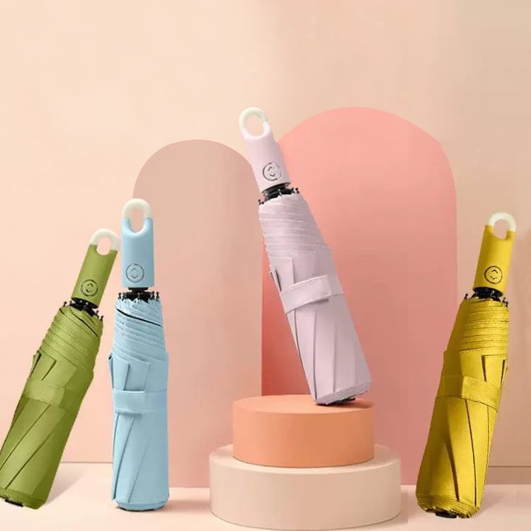 🌂Three-Fold Self Opening And Retracting Umbrella With Buckle🌂