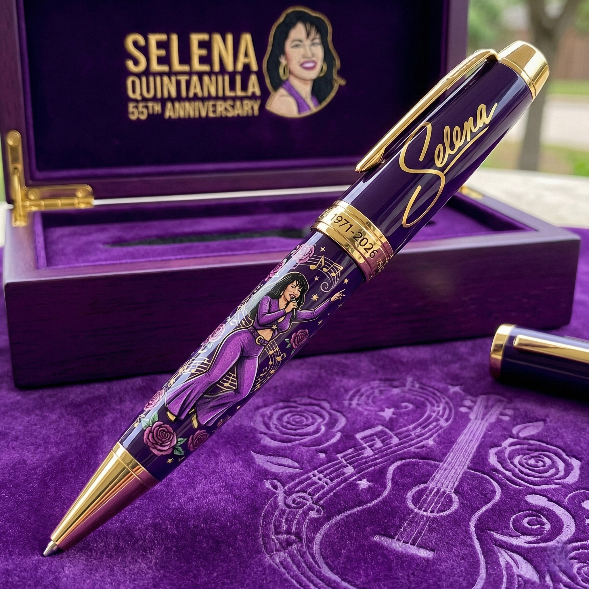 Selena Quintanilla 55th Anniversary Commemorative Pen