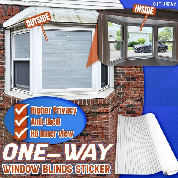 🎄Christmas Sale - 48% OFF🎁One-Way Imitation Blinds Privacy Window Cover