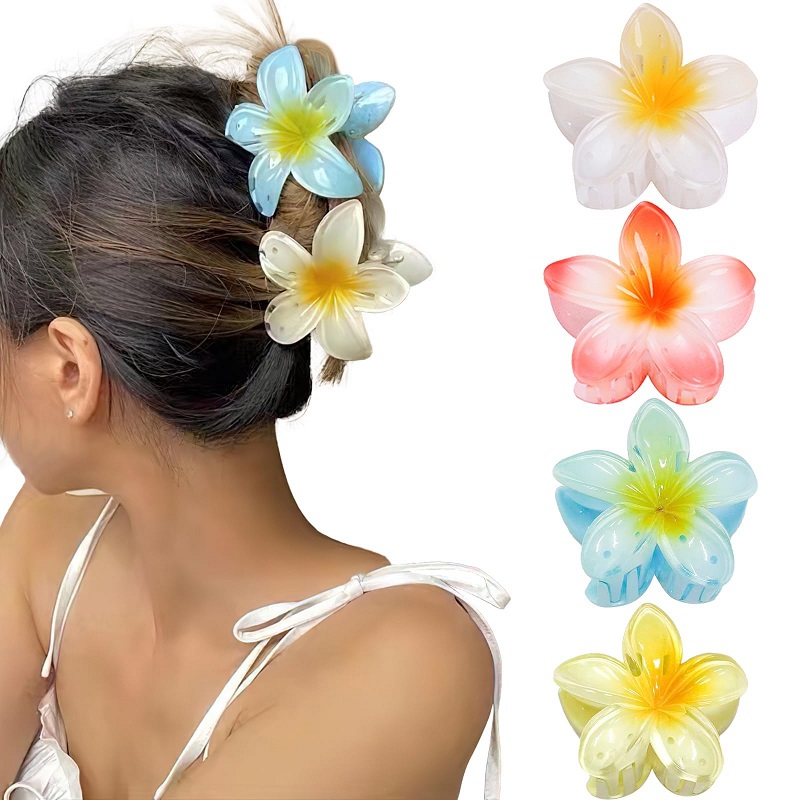 HOT SALE🔥 2024 New Strong Hold Claw Flower Hair Clips 50% OFF Flash Sale