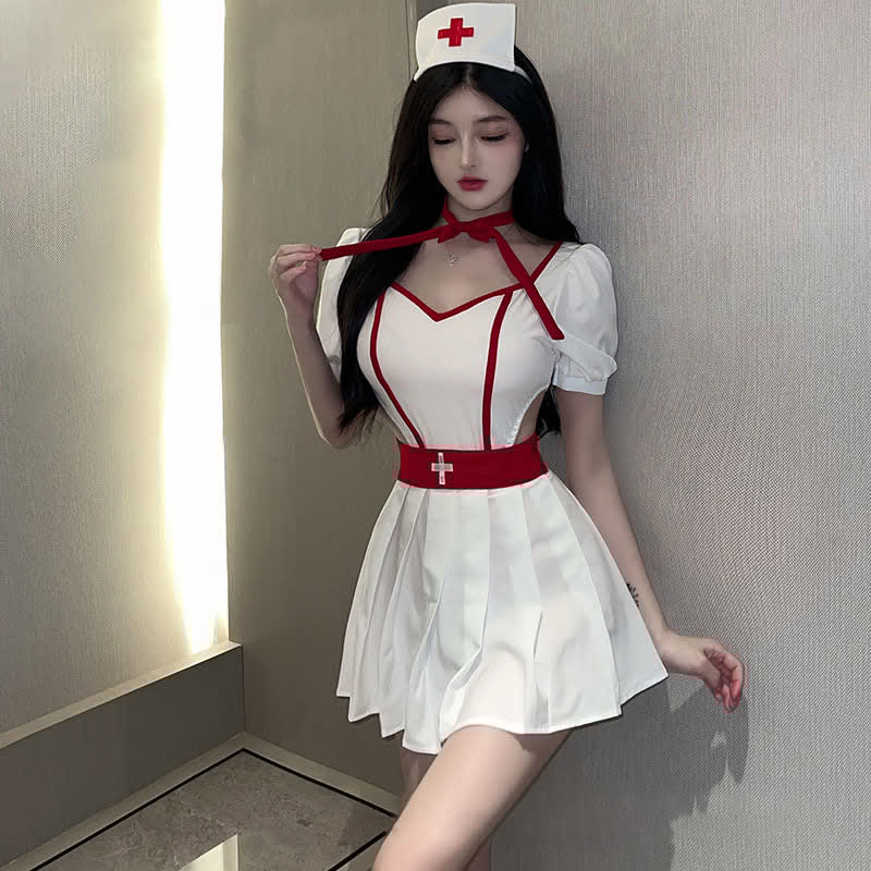 Cosplay Nurse Lingerie Set