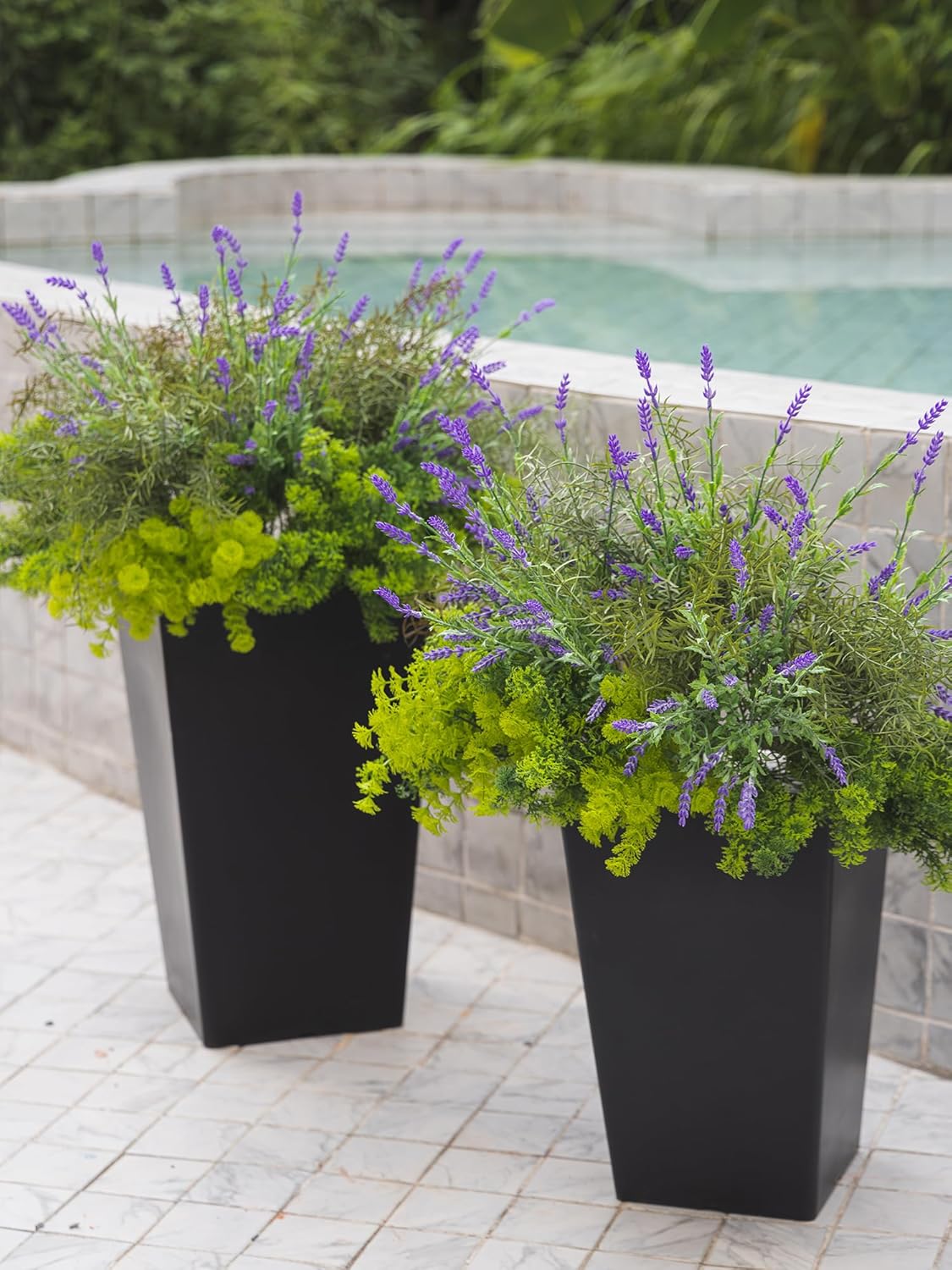 🔥ON SALE🔥Fake Plants UV Resistant Artificial Flowers Greenery Shrubs