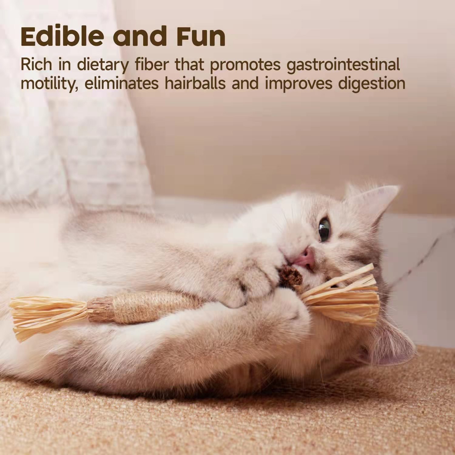 🎅EARLY CHRISTMAS SALE - 48% OFF🎄-😺Silvervine Stick for Cats Chew Toy-BUY 4 GET 4 FREE & FREE SHIPPING