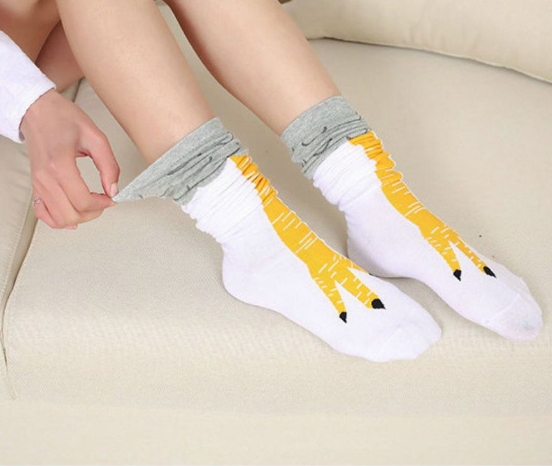 Funny Chicken Legs Socks（buy one get one free）