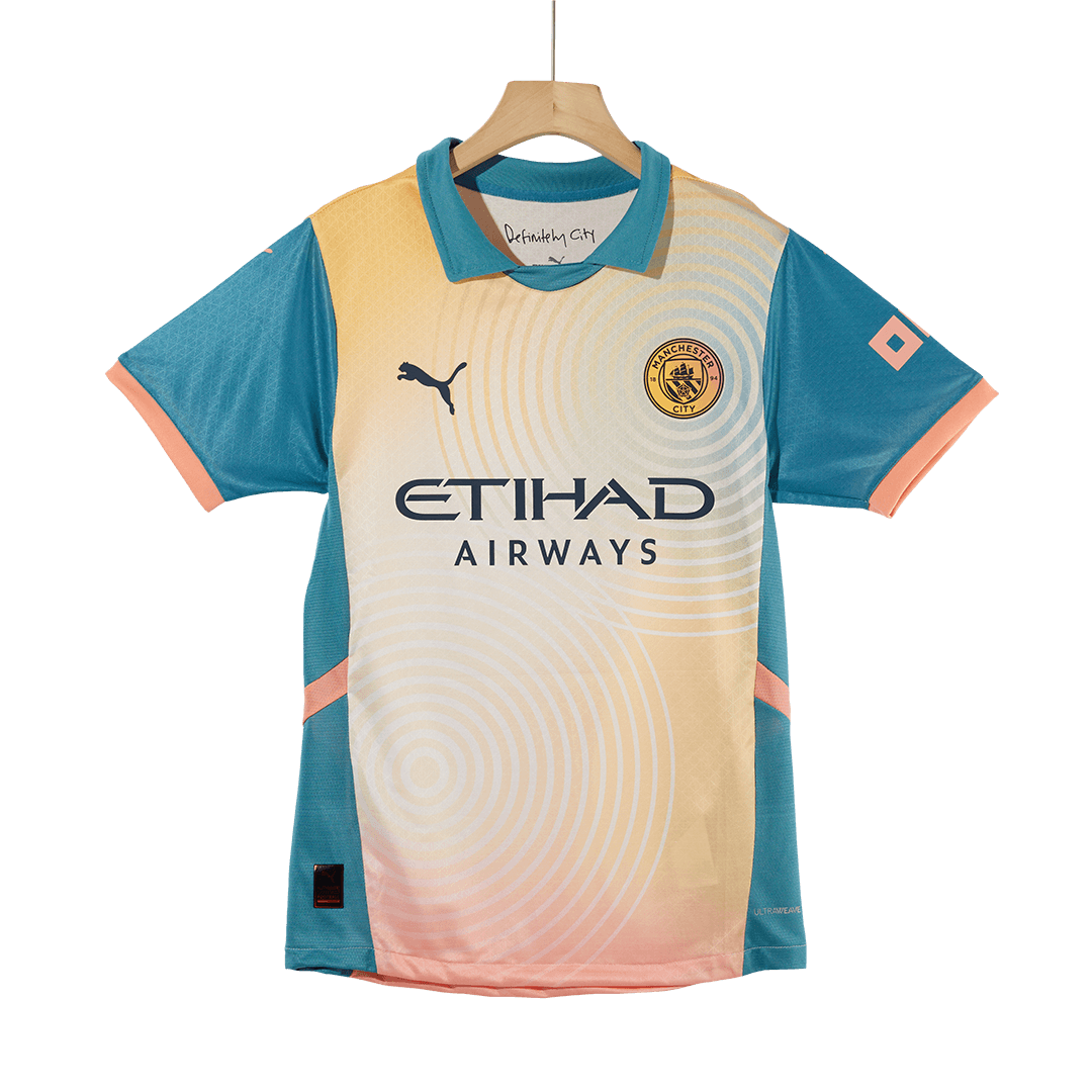 Authentic FODEN #47 Manchester City Fourth Away Shirt 2024/25 Definitely City Football Shirt