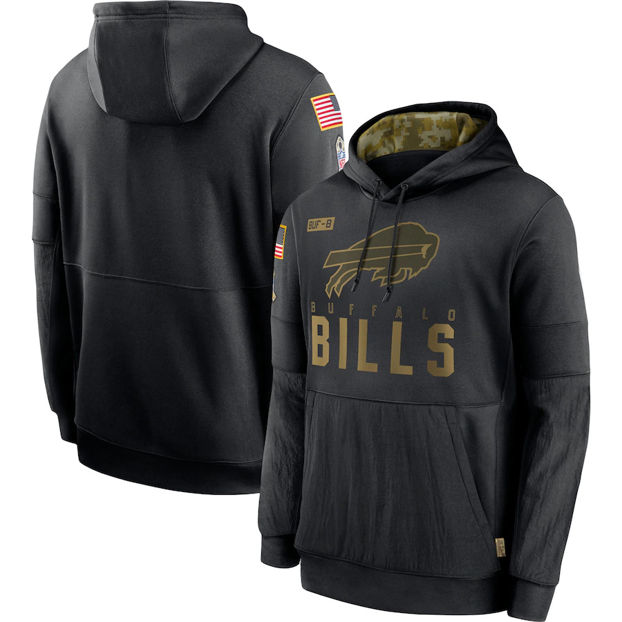 BUFFALO BILLS HEAVYWEIGHT HOODIE VETERAN02