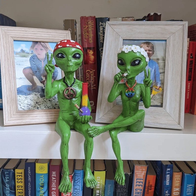 Funny Alien Artwork