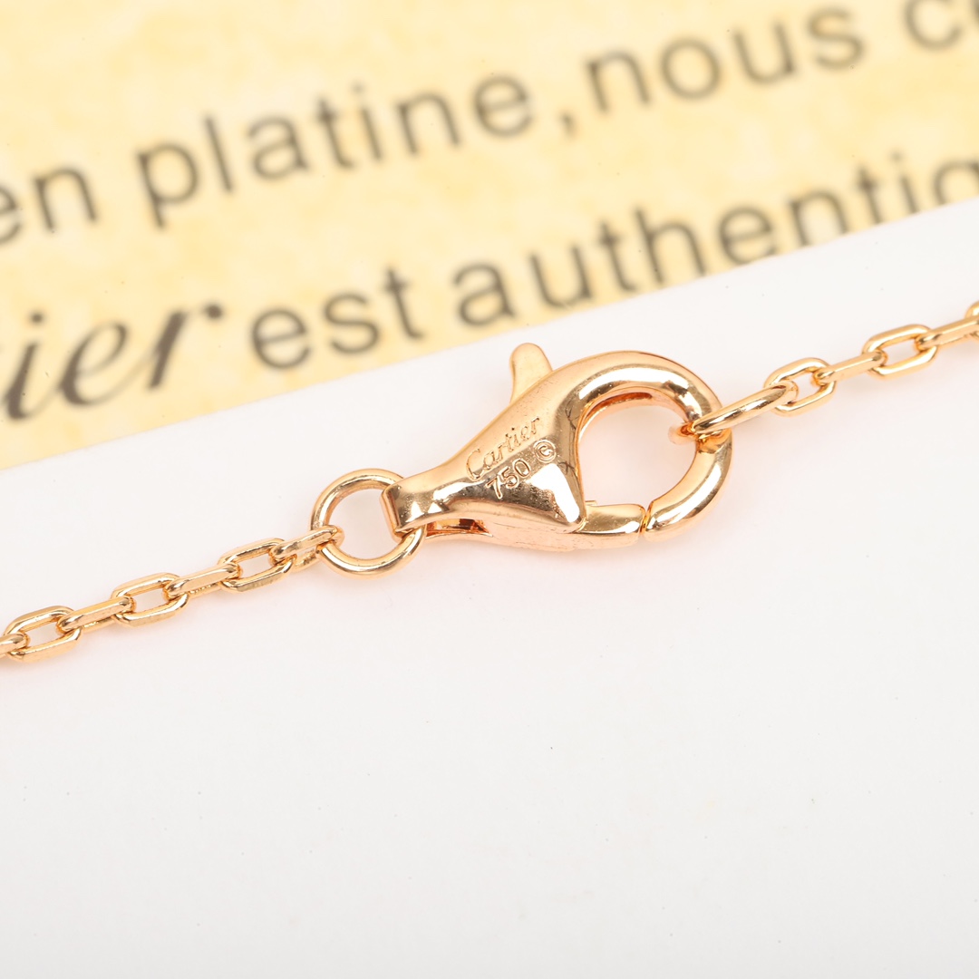 Cartier three ring necklace