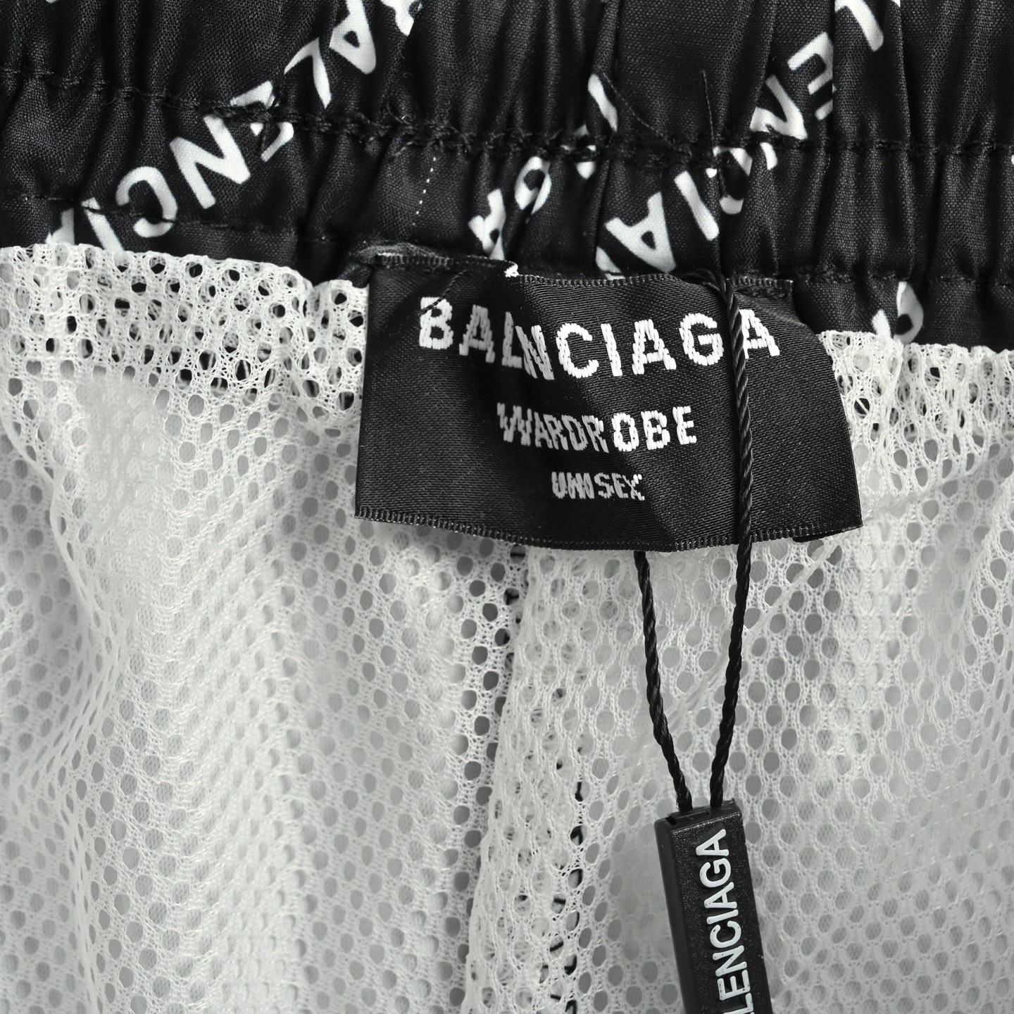 Balenciaga 25ss full print shorts