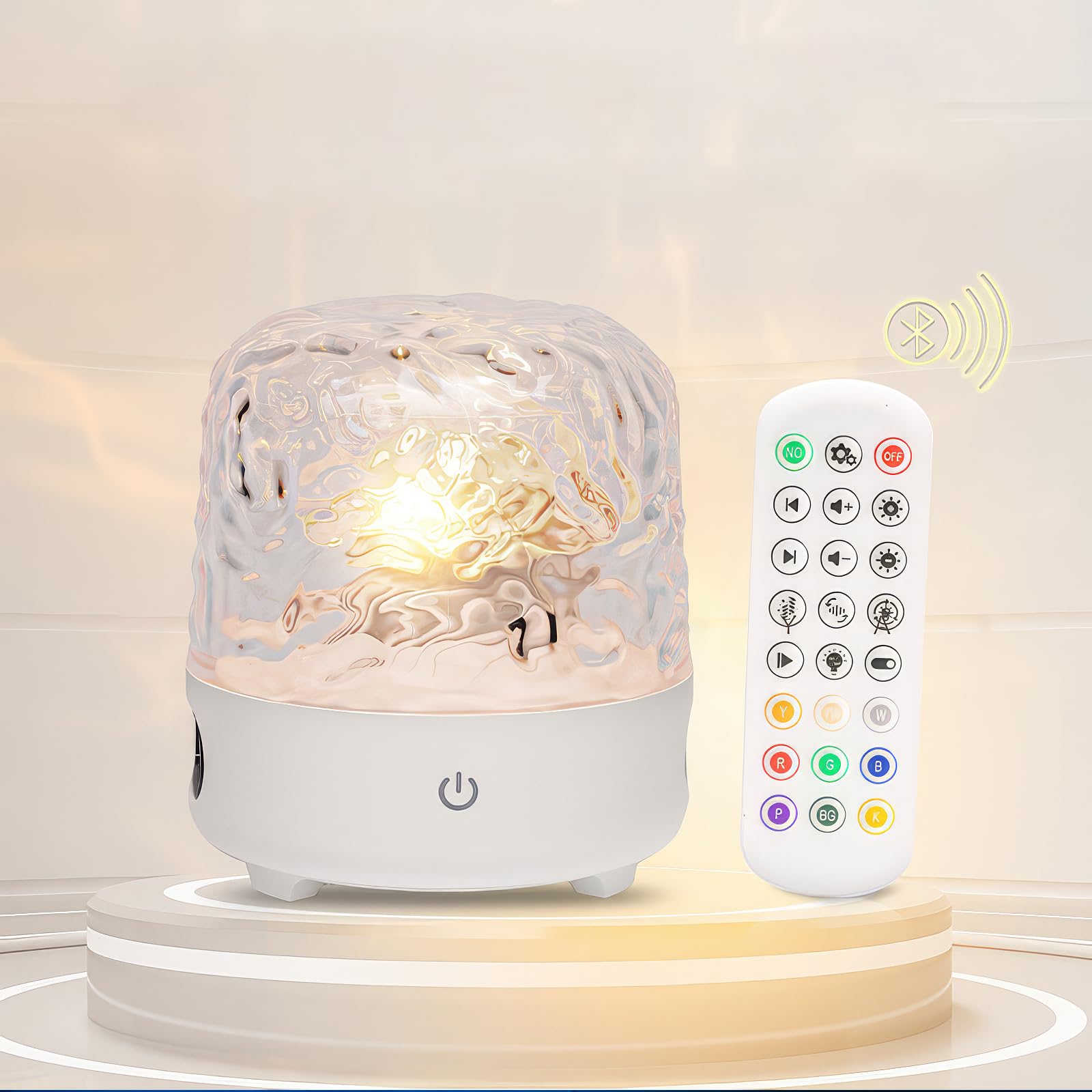 💥ON SALE💥- Water Ripple Lamp LED Projector Light with 16 Color Effects💡 🌈
