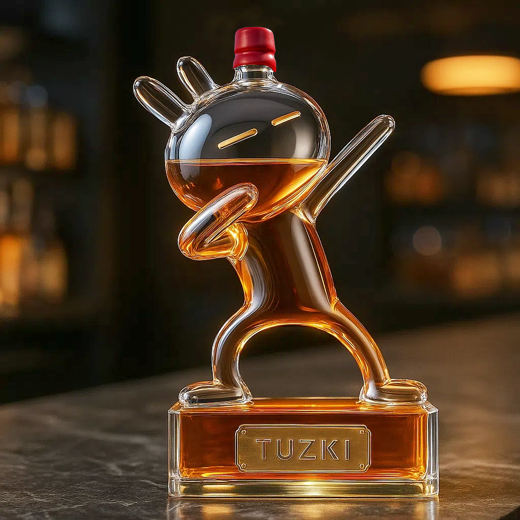 👑 Rule Your Bar — TUZKI  Whiskey Decanter
