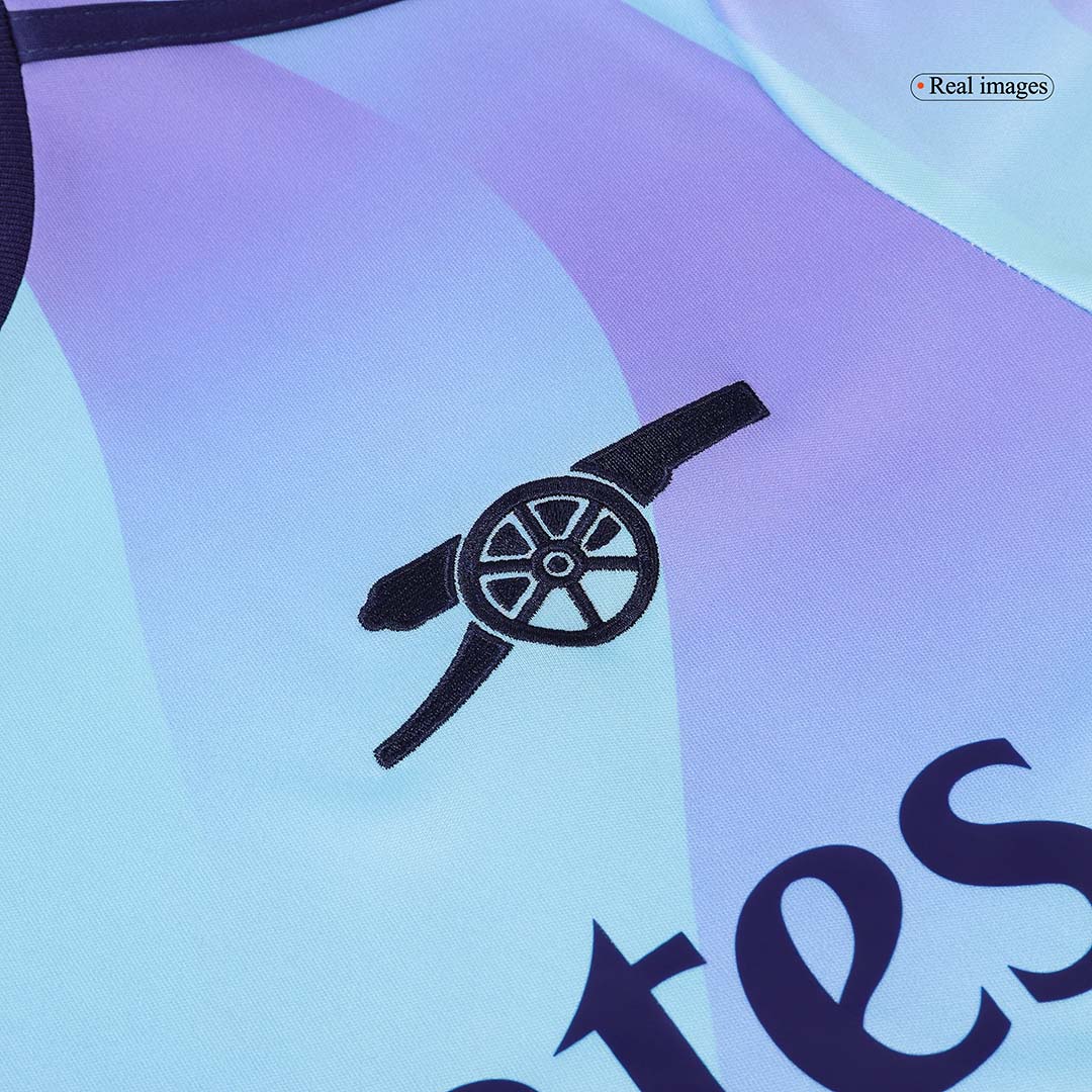 SAKA #7 Arsenal Third Away Football Shirt 2024/25