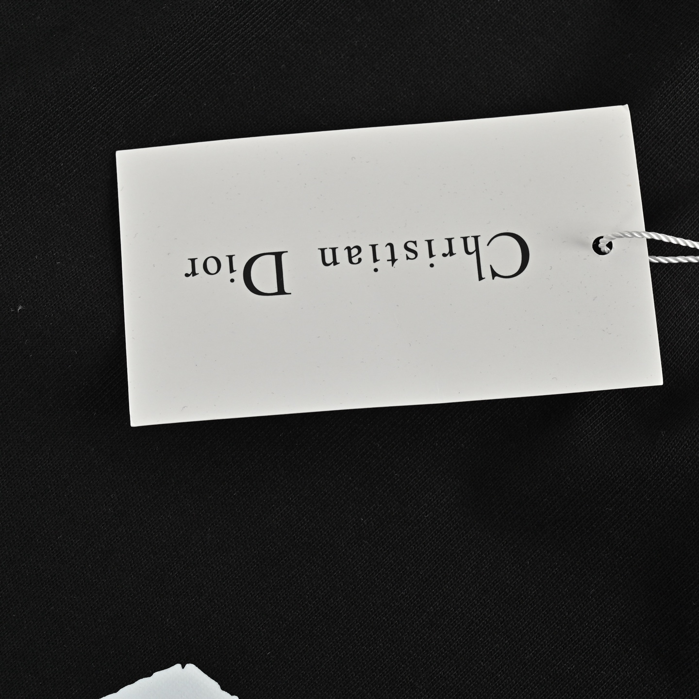 Dior 25ss hand-painted letter print short sleeve