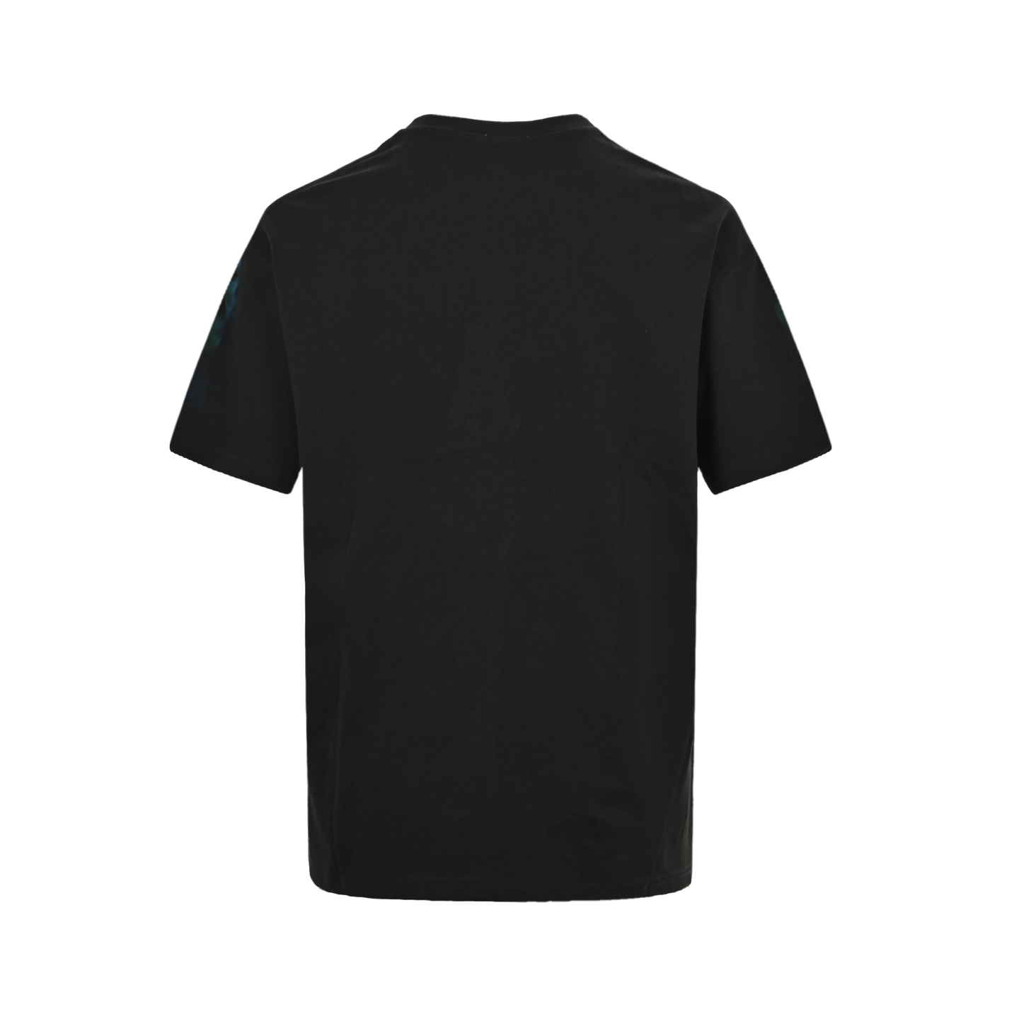 Dior 25ss hand-painted flame embroidered letter short sleeve